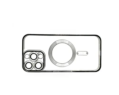 Чохол до мобільного телефона BeCover TPU Chrome Case (MagSafe) для Apple iPhone 16 Pro Max Silver (712088)