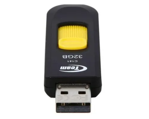 USB флеш накопитель Team 32GB Team C141 Yellow USB 2.0 (TC14132GY01)