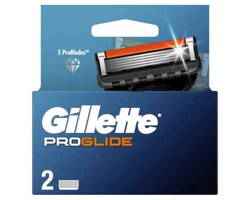 Сменные кассеты Gillette Fusion ProGlide 2 шт (7702018085897)