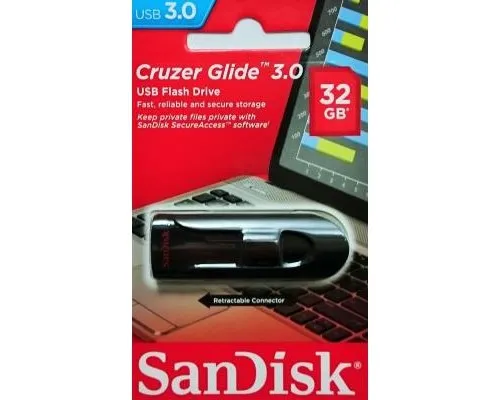 USB флеш накопичувач SanDisk 32GB Glide USB 3.0 (SDCZ600-032G-G35)