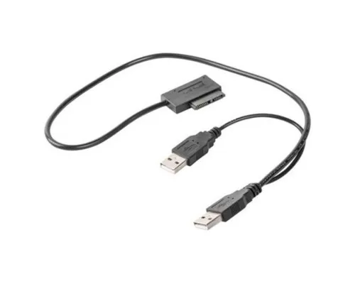 Переходник USB 2.0 to Slimline SATA 13 pin Cablexpert (A-USATA-01)