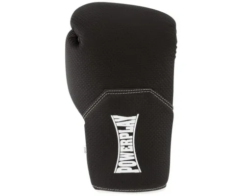 Боксерські рукавички PowerPlay 3011 12oz Black/White (PP_3011_12oz_Bl/White)