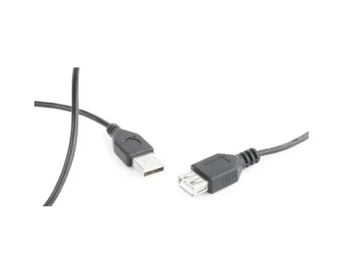 Дата кабель USB 2.0 AM/AF 0.75m Cablexpert (CC-USB2-AMAF-75CM/300-BK)