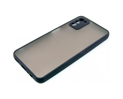 Чохол до мобільного телефона Dengos Matt Samsung Galaxy A03s black (DG-TPU-MATT-85)