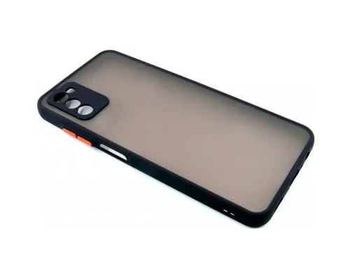 Чохол до мобільного телефона Dengos Matt Samsung Galaxy A03s black (DG-TPU-MATT-85)