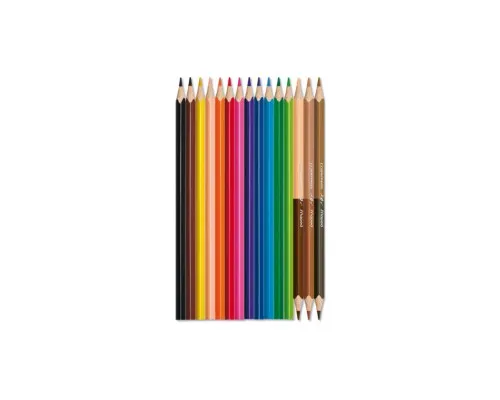 Олівці кольорові Maped Color Peps Classic 12 шт + 3 шт двосторонні Duo (MP.832071)