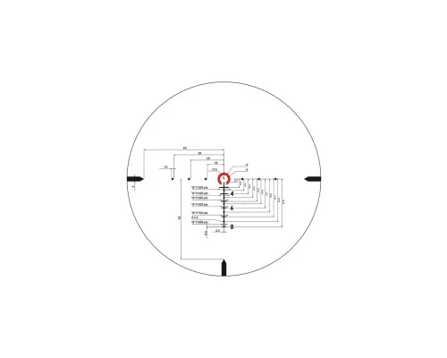 Оптический прицел Sig Sauer Bravo5 5x32mm Horseshoe Dot Illum (SOB53101)