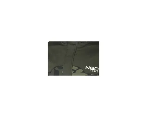 Куртка робоча Neo Tools CAMO, розмір L (52), 255 г/м2, високий комір, кишені на блис (81-211-L)
