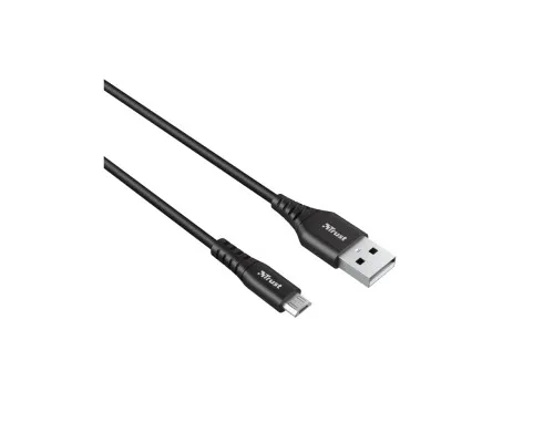 Дата кабель USB 2.0 AM to Micro 5P 1.0m NDURA black Trust (23567_TRUST)