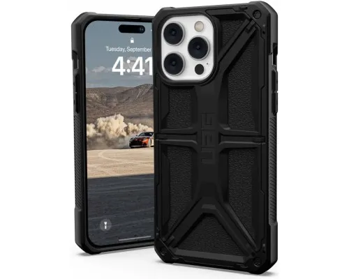 Чехол для мобильного телефона UAG Apple iPhone 14 Pro Max Monarch, Black (114035114040)