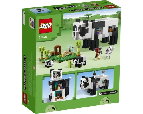 Конструктор LEGO Minecraft Помешкання панди 553 деталі (21245)
