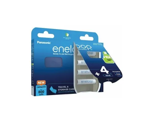 Акумулятор Panasonic Eneloop AAA 800mAh NI-MH * 4 + Сase (BK-4MCDEC4BE)