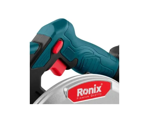 Дискова пила Ronix циркулярна 20Вт, 165мм, 4Ah x 2 (8609)