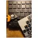 Наклейка на клавіатуру BestKey непрозора чорна, 76, синій (BKU13BLU/013)