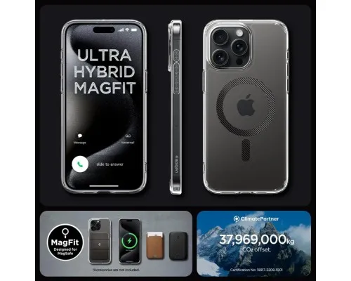 Чехол для мобильного телефона Spigen Apple iPhone 15 Pro Ultra Hybrid MagFit Carbon Fiber (ACS06717)