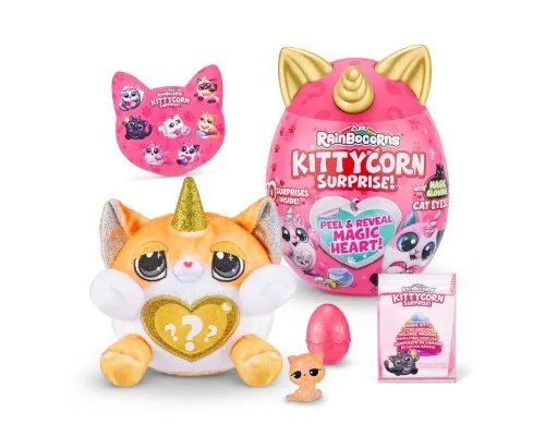 М'яка іграшка Rainbocorns сюрприз G серія 5 Kittycorn Surprise (9259G)