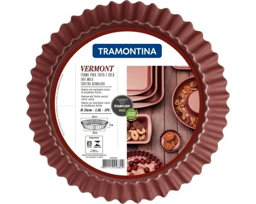 Форма для выпечки Tramontina Vermont кругла 26 см (27806/004)