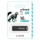 USB флеш накопитель Wibrand 16GB Mink Black USB 2.0 (WI2.0/MI16P4B)