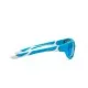 Детские солнцезащитные очки Koolsun Sport бирюзово-белый 6-12 лет (KS-SPBLSH006)