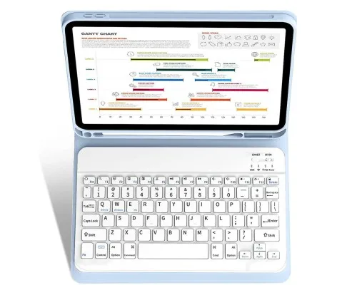 Чохол до планшета BeCover Keyboard Apple iPad 10.9" 2022 Light Blue (711141)