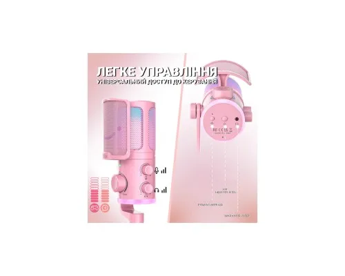 Мікрофон Fifine AM6P USB Pink (AM6P)