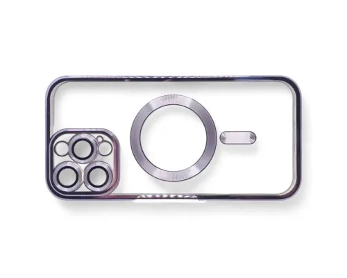 Чохол до мобільного телефона BeCover TPU Chrome Case (MagSafe) для Apple iPhone 16 Pro Purple (712084)