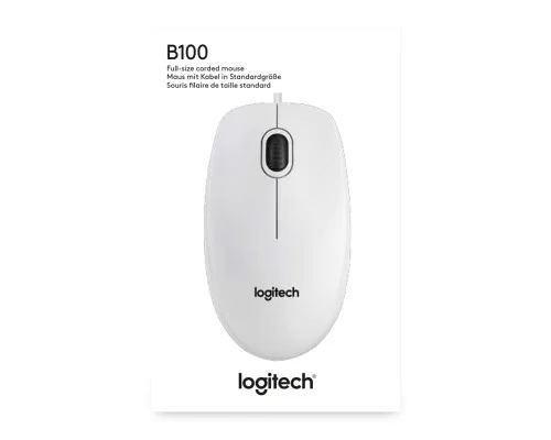 Мышка Logitech B100 (910-003360)