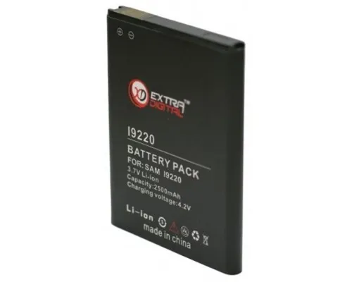 Аккумуляторная батарея Extradigital Samsung GT-i9220 Galaxy Note (BMS6310)