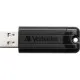 USB флеш накопичувач Verbatim 128GB PinStripe Black USB 3.0 (49319)