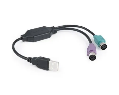 Переходник USB to PS/2 Cablexpert (UAPS12-BK)