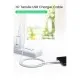 Дата кабель USB 2.0 AM to Micro 5P 1.2m Nature T-M830 White T-Phox (T-M830 White)