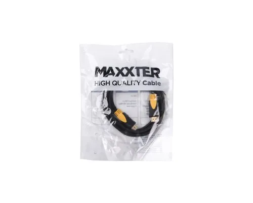 Кабель мультимедійний HDMI to HDMI 1.0m V2.0 Maxxter (VP-HDMI-1M)