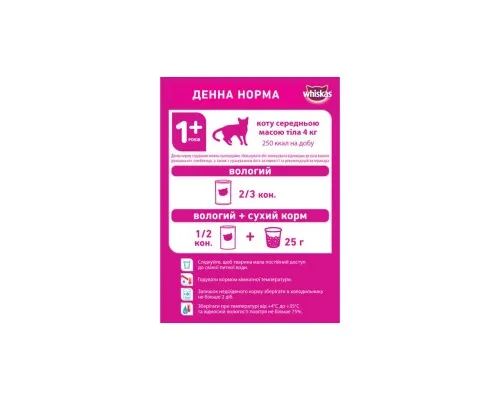 Консерви для котів Whiskas з куркою в соусі 400 г (5900951020889)