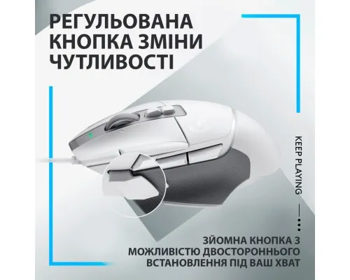 Мишка Logitech G502 X USB White (910-006146)