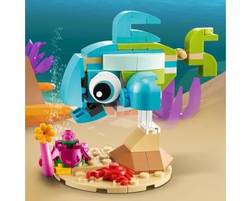 Конструктор LEGO Creator Дельфин и черепаха 137 деталей (31128)