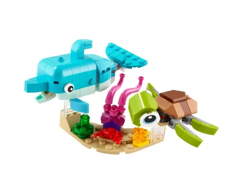 Конструктор LEGO Creator Дельфин и черепаха 137 деталей (31128)