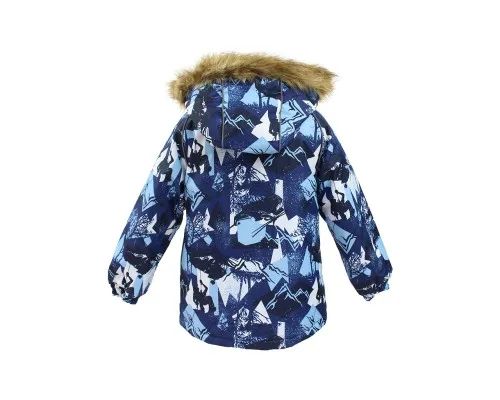 Куртка Huppa MARINEL 17200030 темно-синій з принтом 92 (4741468566771)