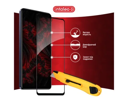 Скло захисне Intaleo Full Glue Tecno Spark 10 Pro (1283126580628)