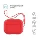 Чохол для навушників Armorstandart Silicone Case with straps для Apple Airpods Pro 2 Red (ARM68614)