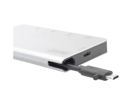 Порт-репликатор Digitus Travel USB-C, 6 Port (DA-70867)