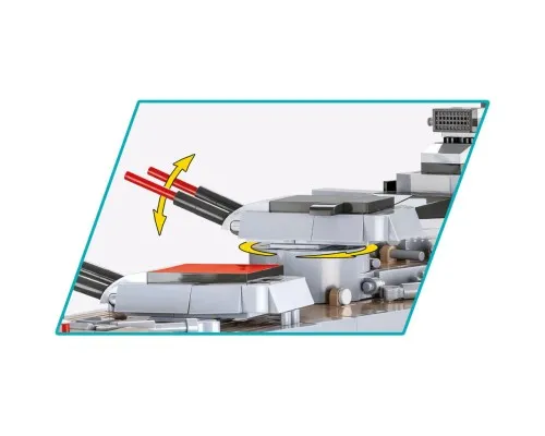 Конструктор Cobi Линкор Бисмарк 1:300, 2789 деталей (COBI-4841)