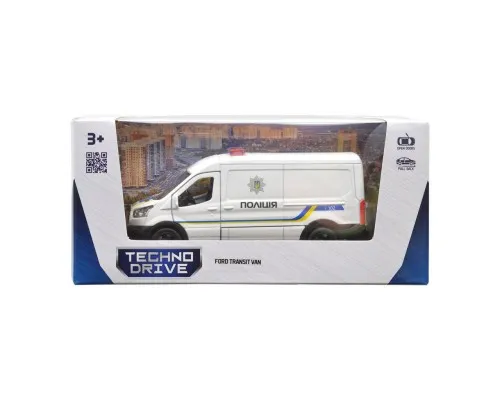 Машина Techno Drive Ford Transit Van Поліція (250343U)