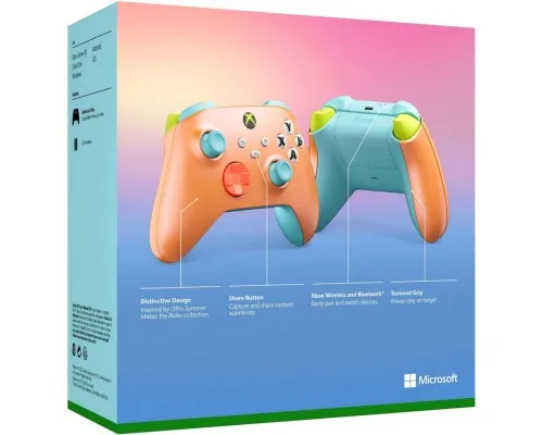 Геймпад Microsoft Xbox Wireless Controller Sunkissed Vibes Orange Special Edition (QAU-00118)