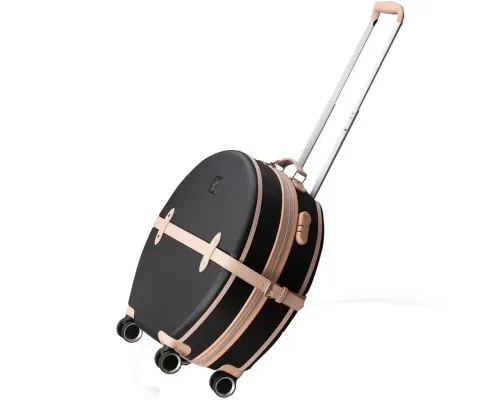 Валіза Semi Line 24" (M) Black/Pink Cream (T5671-3) (DAS302671)