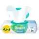 Детские влажные салфетки Pampers Harmonie Aqua 4 пачки х 48 шт (8006540556139)