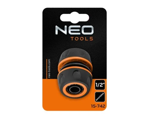 З'єднувальна муфта для шланга Neo Tools муфта ремонтна 1/2", двокомпонентна (15-742)