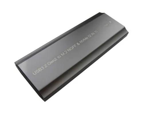 Кишеня зовнішня Dynamode M.2 SSD NVMe/SATA combo ч-з USB3.2 GEN2 Type-C (DM-CAD-SSD09)