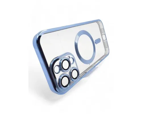 Чохол до мобільного телефона BeCover TPU Chrome Case (MagSafe) для Apple iPhone 16 Pro Sierra Blue (712082)
