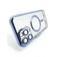 Чохол до мобільного телефона BeCover TPU Chrome Case (MagSafe) для Apple iPhone 16 Pro Sierra Blue (712082)