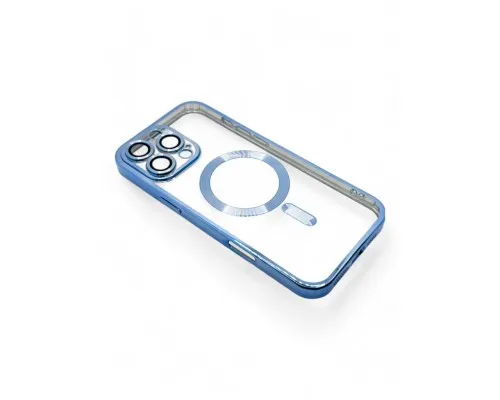 Чохол до мобільного телефона BeCover TPU Chrome Case (MagSafe) для Apple iPhone 16 Pro Sierra Blue (712082)